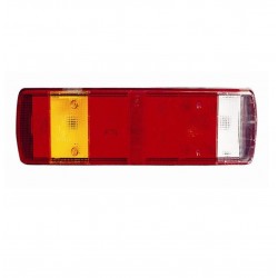 Fanale posteriore 7 funzioni con catadiottro guida - sx