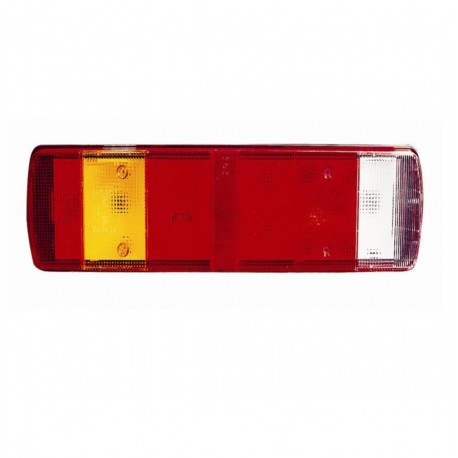 Fanale posteriore 7 funzioni con catadiottro guida - sx