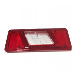 Lente posteriore bianco - rosso passeggero - dx