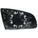 Piastra specchietto termica con vetro asferico lato guida - sx