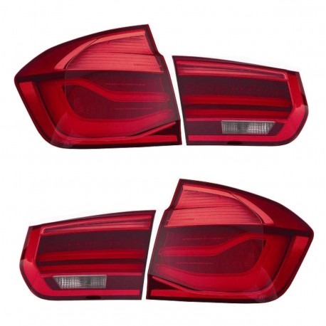 Kit fanale posteriore completo a led versione berlina dx + sx