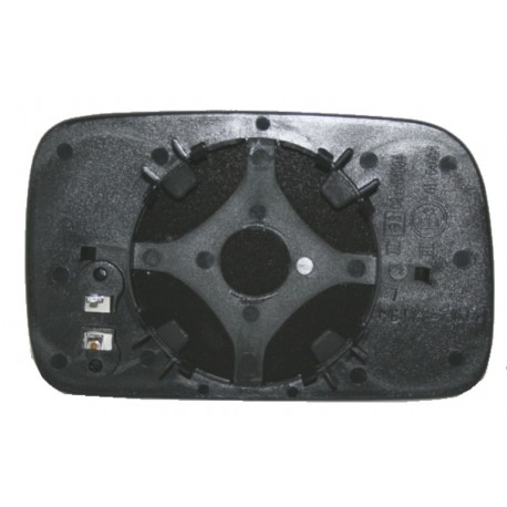 Piastra specchietto termica con vetro asferico lato guida - sx