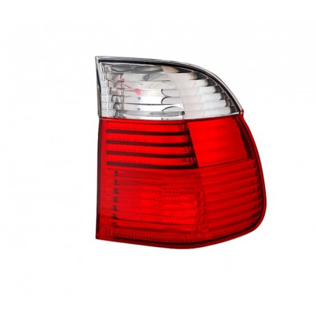 Fanale posteriore esterno a led bianco - rosso versione SW dx