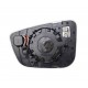 Piastra specchietto termica con vetro asferico Blis sistem 4 pin dx