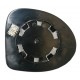 Piastra specchietto termica con vetro asferico lato guida - sx
