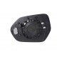 Piastra specchietto termica con vetro dx