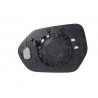 Piastra specchietto termica con vetro dx