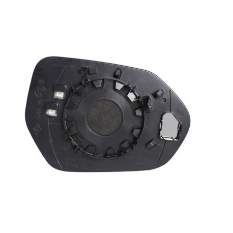 Piastra specchietto termica con vetro sx