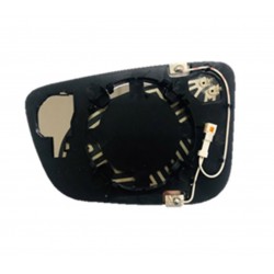 Piastra specchietto termica con vetro asferico antiabbagliante dx