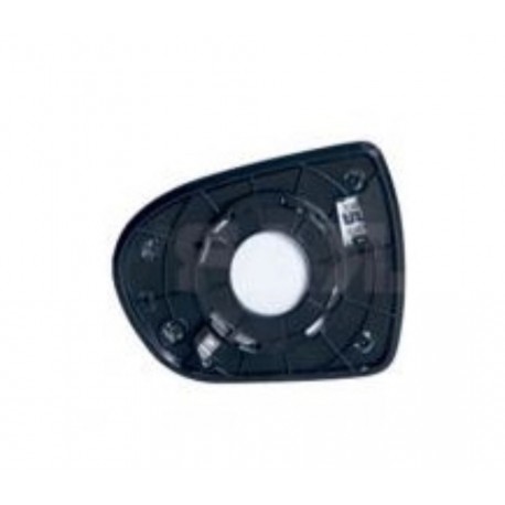 Piastra specchietto termica con vetro dx