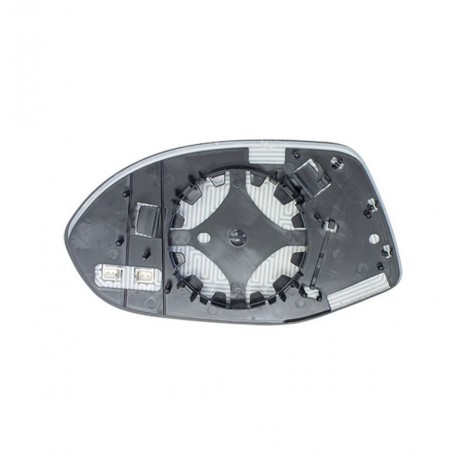 Piastra specchietto termica con vetro asferico dx