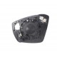 Piastra specchietto termica con vetro dx