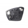 Piastra specchietto termica con vetro dx