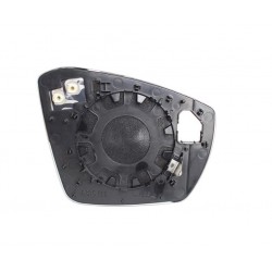 Piastra specchietto termica con vetro asferico sx