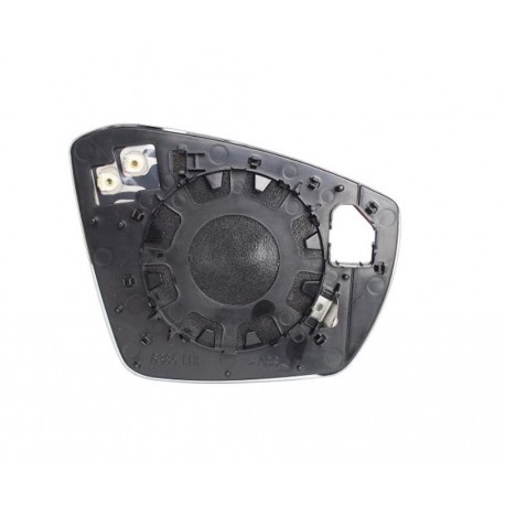 Piastra specchietto termica con vetro asferico sx