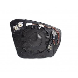 Piastra specchietto termica con vetro asferico Blis sistem sx