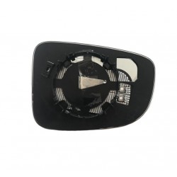 Piastra specchietto termica con vetro asferico attacco circolare sx