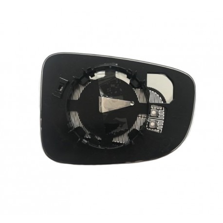 Piastra specchietto termica con vetro asferico attacco circolare sx