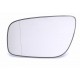 Piastra specchietto termica con vetro asferico lato guida - sx