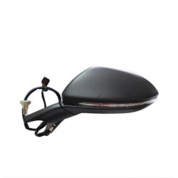 Specchietto elettrico termico ribaltabile con freccia Blis sistem 9+2 pin sx