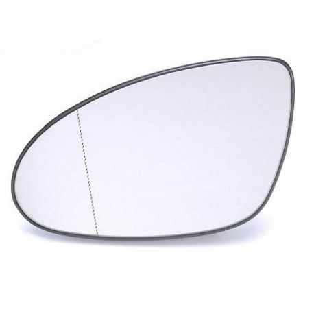 Piastra specchietto termica con vetro asferico lato guida - sx