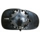 Piastra specchietto termica con vetro asferico lato guida - sx