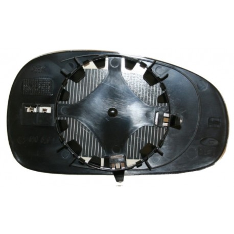 Piastra specchietto termica con vetro asferico lato guida - sx