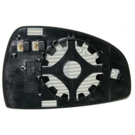 Piastra specchietto termica con vetro asferico lato guida - sx