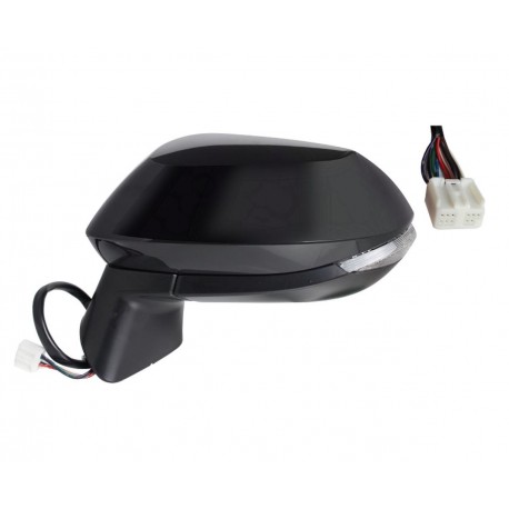 Specchietto elettrico termico con freccia led verniciabile 6 pin sx