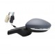 Specchietto retrovisore manuale con freccia verniciabile 2 pin sx