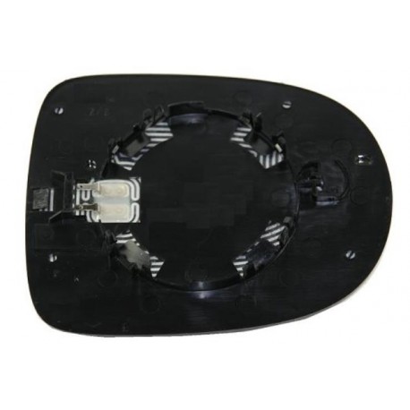Piastra specchietto termica con vetro asferico lato guida - sx