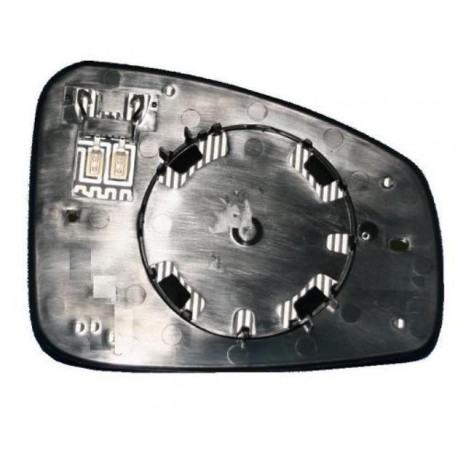 Piastra specchietto termica con vetro asferico lato guida - sx