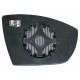 Piastra specchietto termica con vetro asferico lato guida - sx