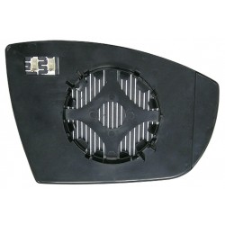 Piastra specchietto termica con vetro asferico lato guida - sx
