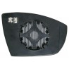 Piastra specchietto termica con vetro asferico lato guida - sx