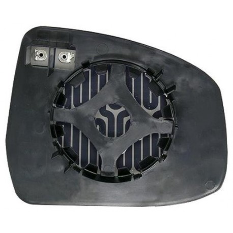 Piastra specchietto termica con vetro asferico lato guida - sx