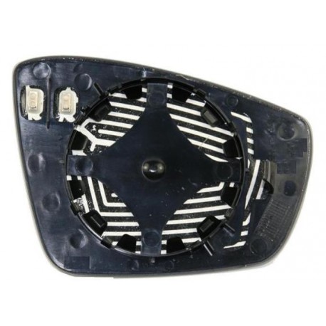 Piastra specchietto termica con vetro asferico lato guida - sx