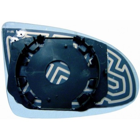Piastra specchietto termica con vetro asferico lato guida - sx