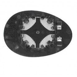 Piastra specchietto termica con vetro asferico lato guida - sx