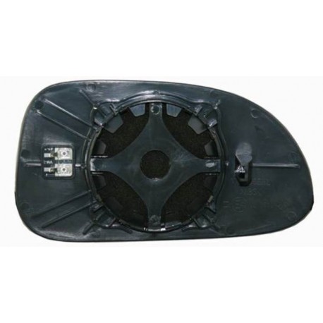 Piastra specchietto termica con vetro asferico lato guida - sx