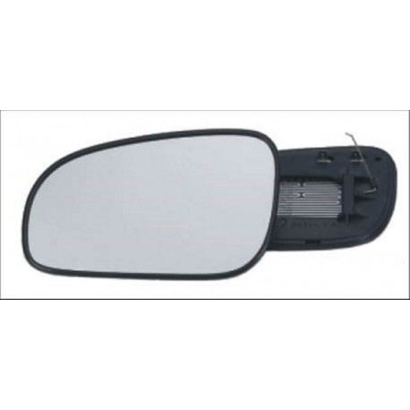 Piastra specchietto termica con vetro asferico lato guida - sx