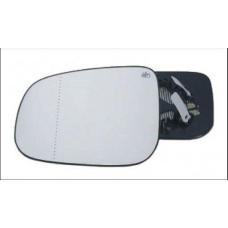 Piastra specchietto termica con vetro asferico lato guida - sx