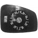 Piastra specchietto termica con vetro asferico lato guida - sx