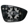 Piastra specchietto termica con vetro asferico lato guida - sx