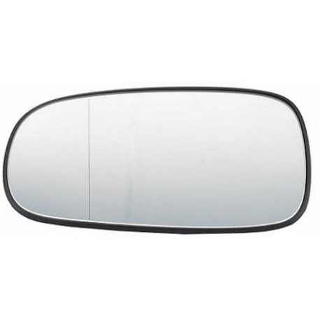 Piastra specchietto termica con vetro asferico lato guida - sx