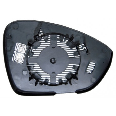 Piastra specchietto termica con vetro asferico lato guida - sx