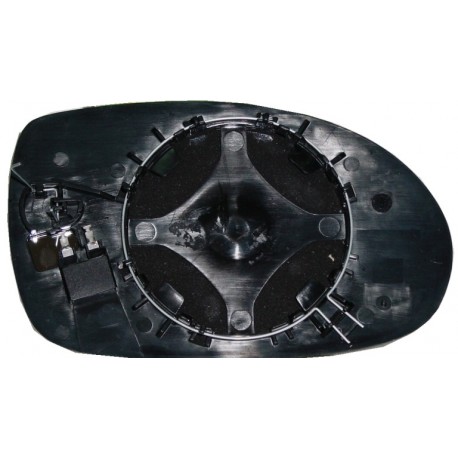 Piastra specchietto termica con vetro asferico lato guida - sx