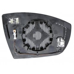 Piastra specchietto termica con vetro asferico lato guida - sx