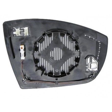 Piastra specchietto termica con vetro asferico lato guida - sx