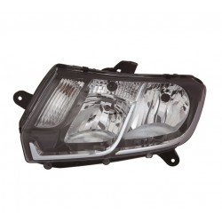 Faro proiettore H7-H7-PY21W con motorino sx